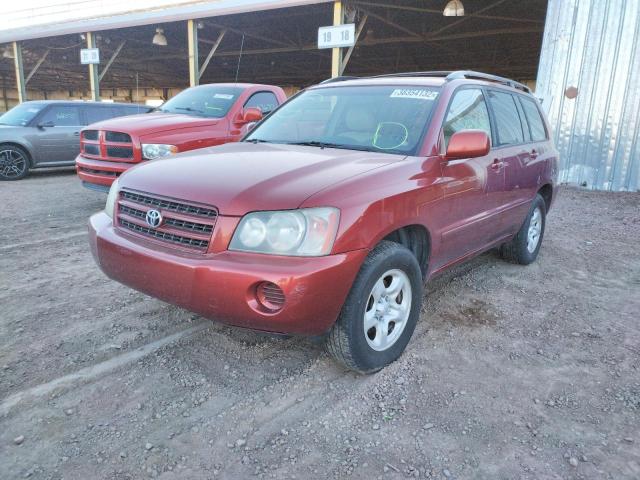 Photo 2 from auction – 2003 TOYOTA HIGHLANDER with VIN JTEGF21A230120012
