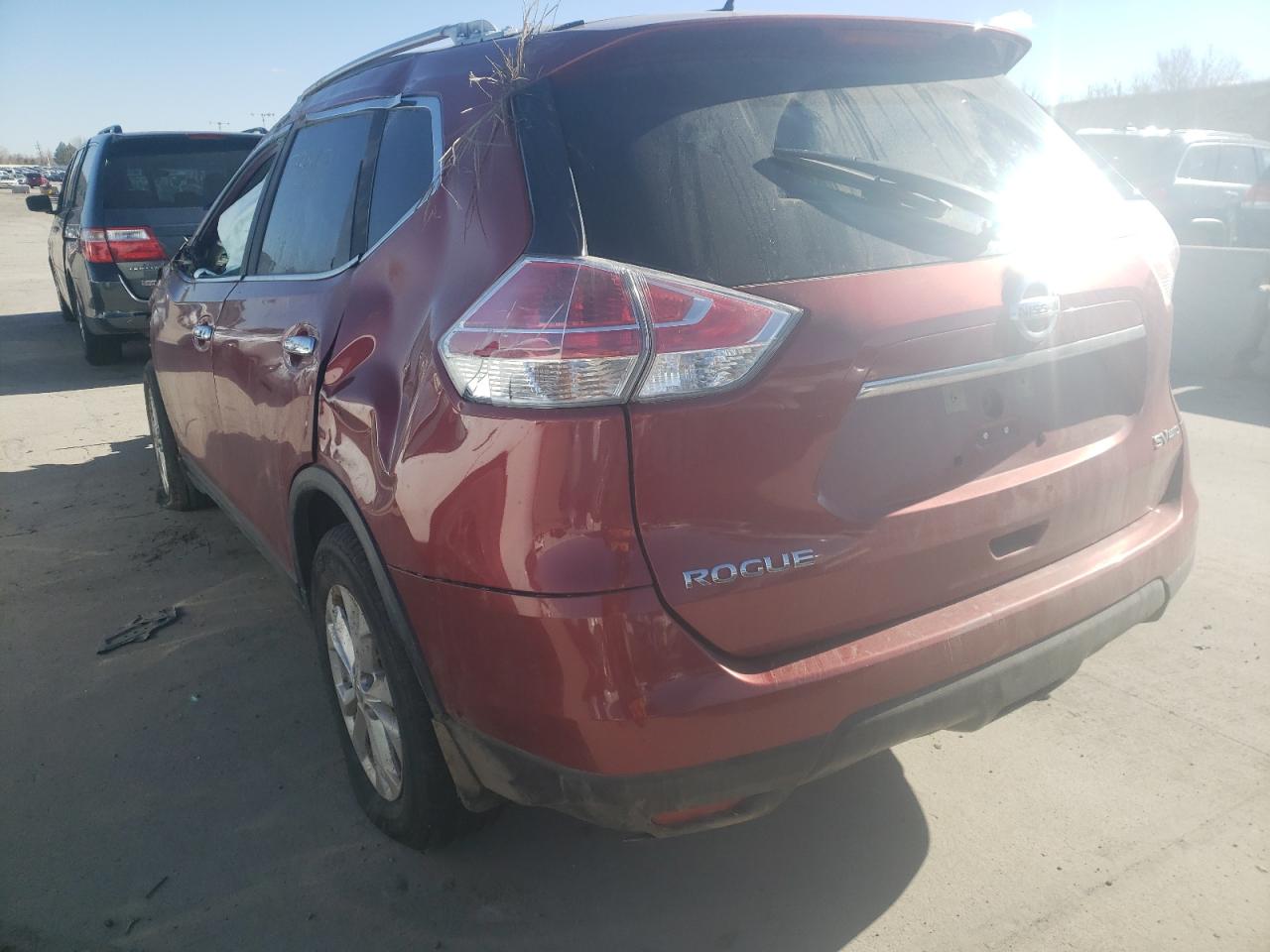 Photo 3 from auction – 2016 NISSAN ROGUE S with VIN KNMAT2MV6GP647694