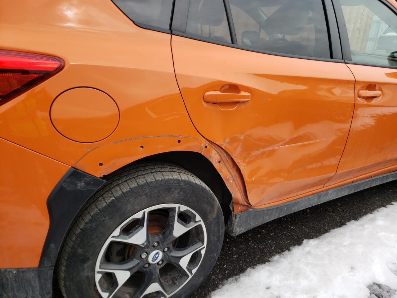 Photo 9 from auction – 2018 SUBARU CROSSTREK with VIN JF2GTAFCXJH206797