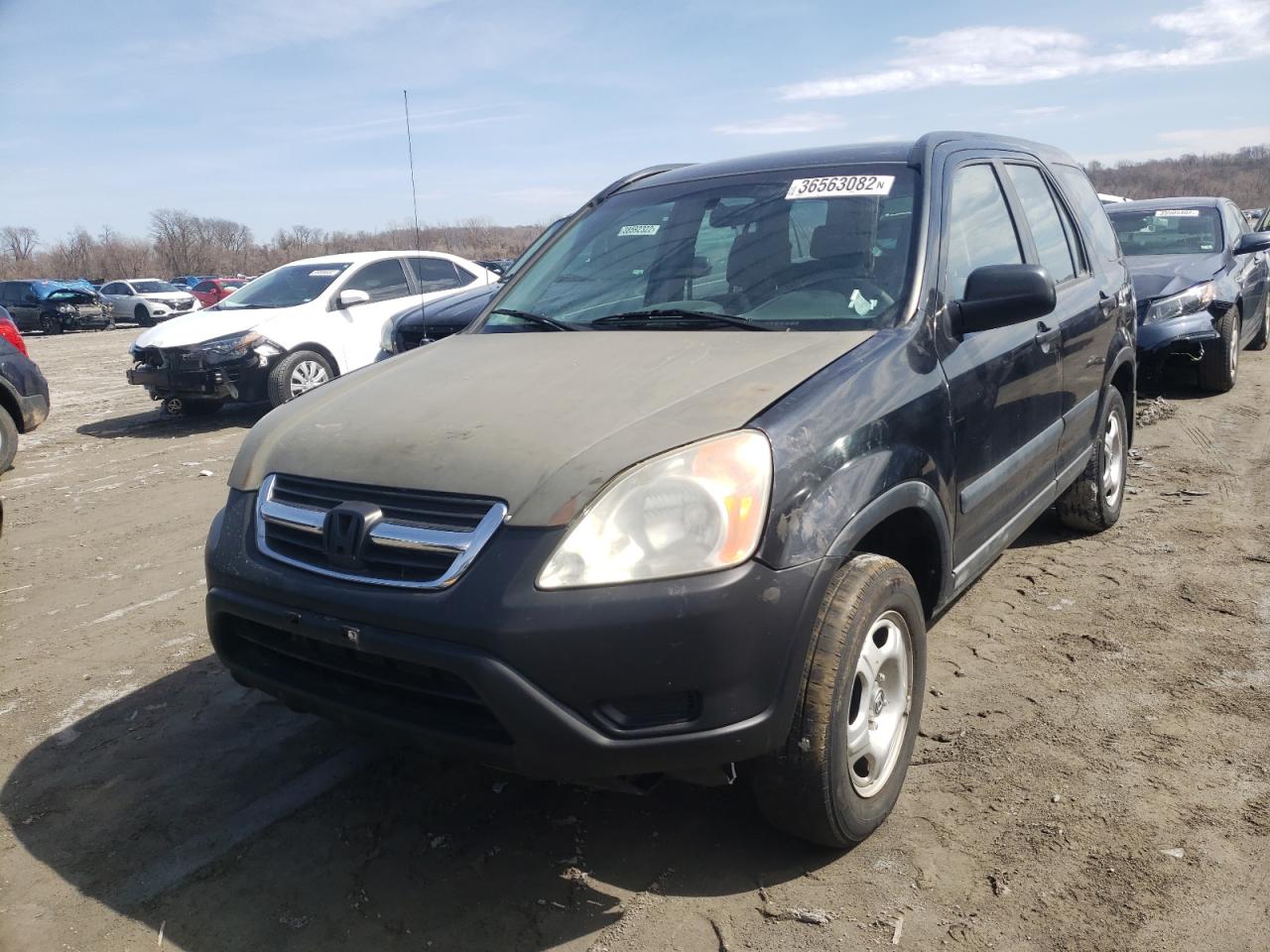 Photo 2 from auction – 2002 HONDA CR-V LX with VIN JHLRD78422C037387