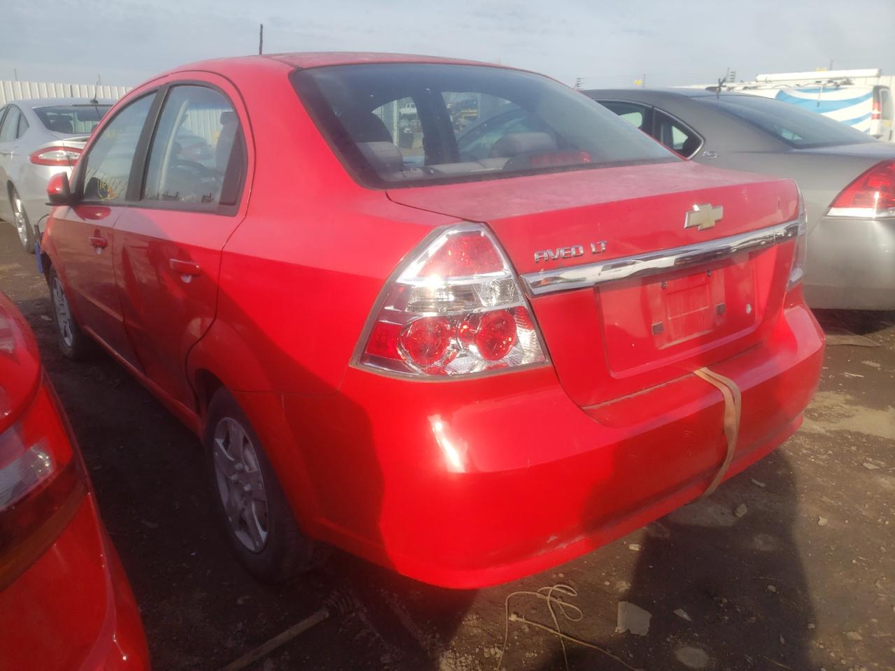 Photo 3 from auction – 2009 CHEVROLET AVEO LS with VIN KL1TD56E29B393736