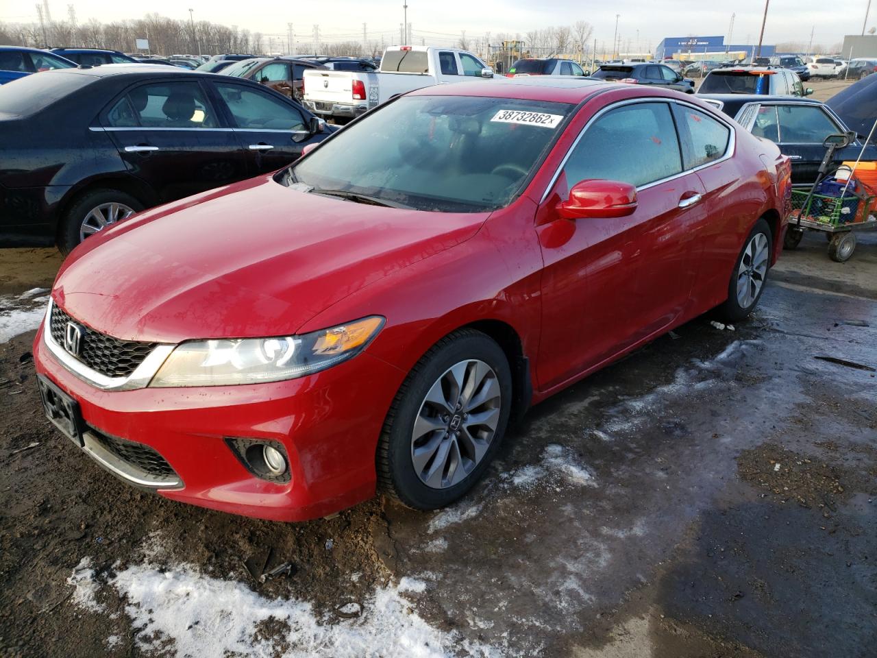 Photo 2 from auction – 2014 HONDA ACCORD EXL with VIN 1HGCT1B80EA800846