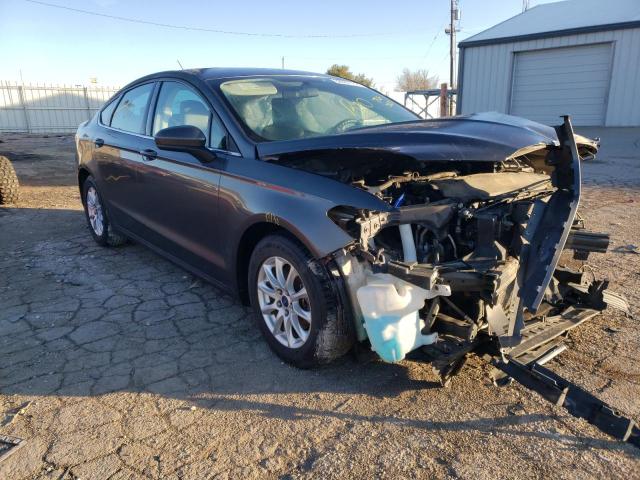 FORD FUSION S 2015 with VIN 3FA6P0G71FR135950 - Photo from auction