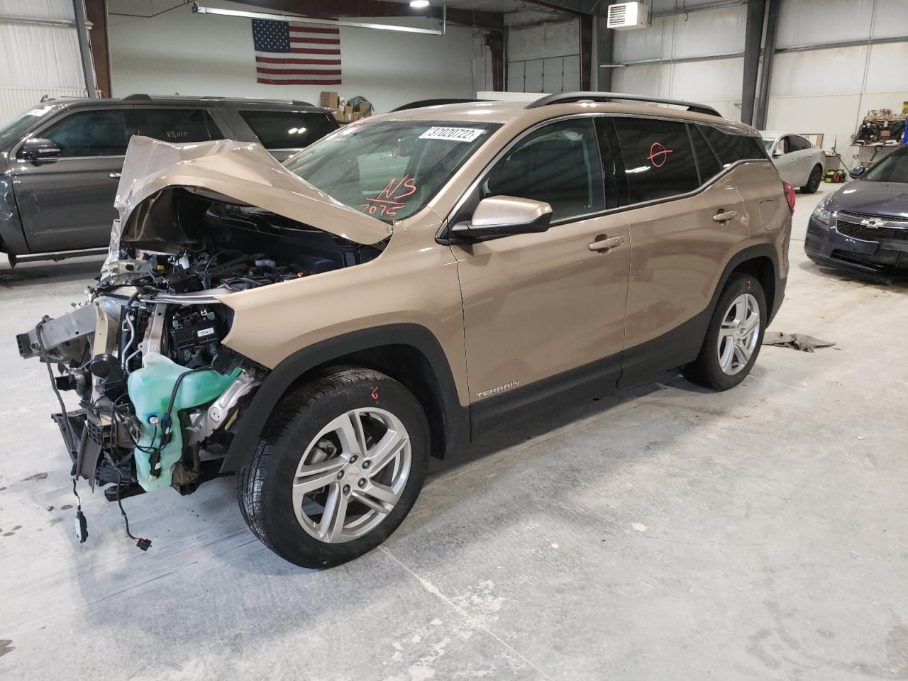 Photo 2 from auction – 2018 GMC TERRAIN SL with VIN 3GKALTEV6JL187075