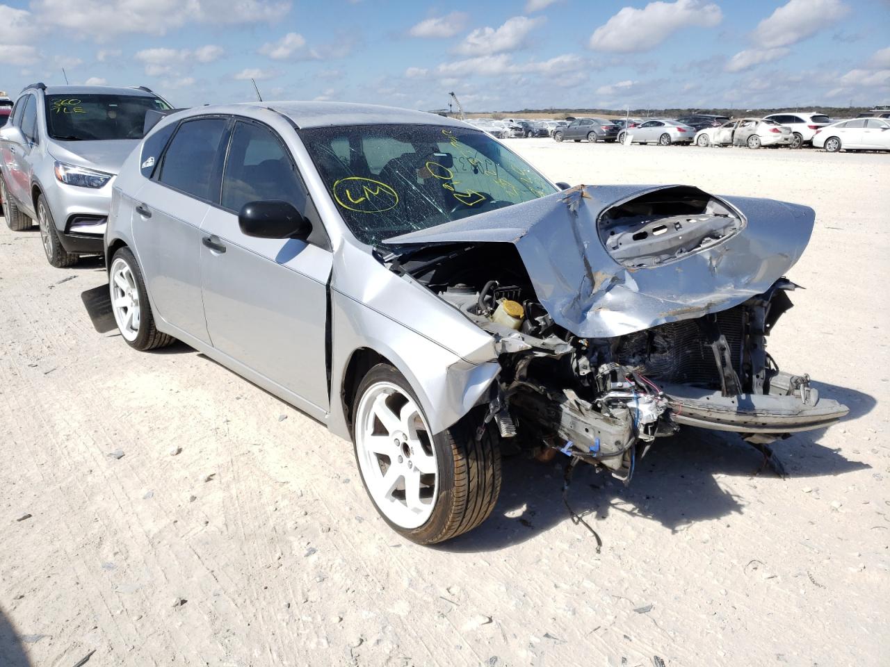 SUBARU IMPREZA 2. 2008 with VIN JF1GH61668H820793 - Photo from auction