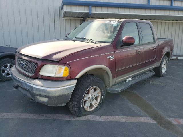 Photo 2 from auction – 2003 FORD F150 SUPER with VIN 1FTRW08L63KB27610