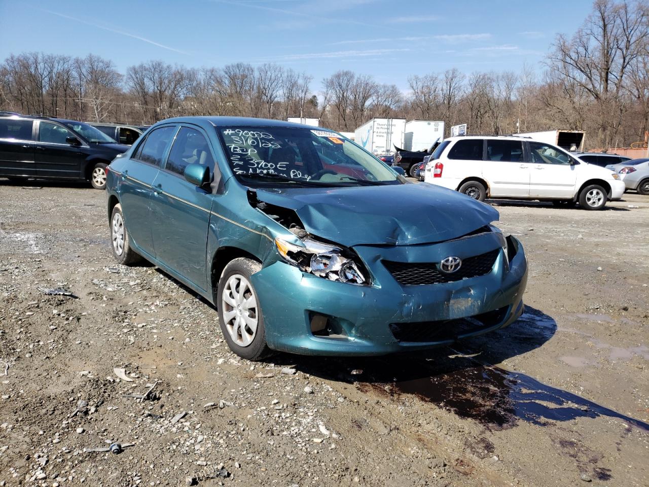 TOYOTA COROLLA BA 2010 with VIN 2T1BU4EE9AC379211 - Photo from auction