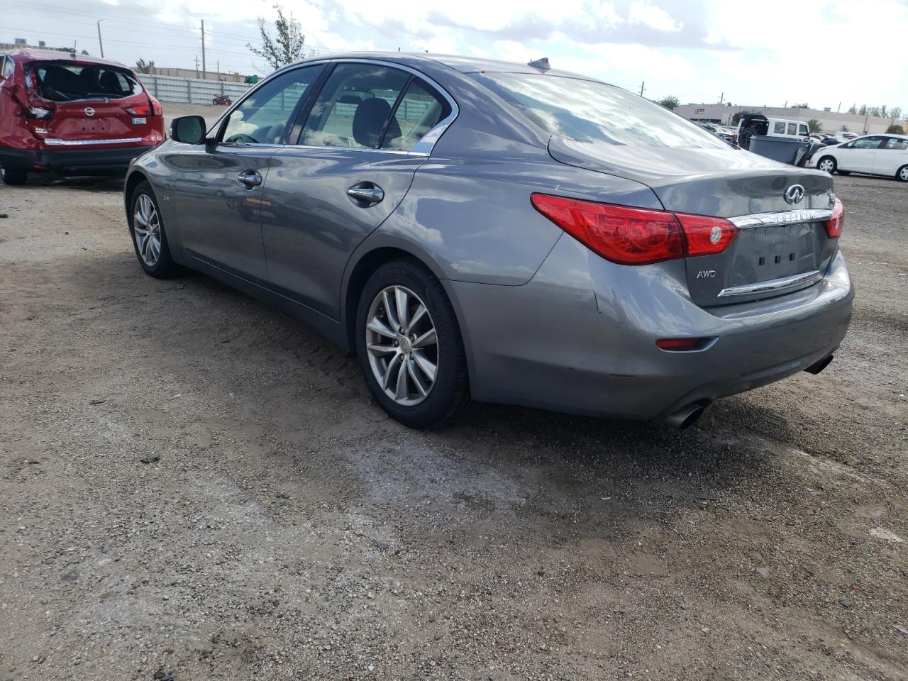 Photo 3 from auction – 2017 INFINITI Q50 PREMIU with VIN JN1EV7AR9HM833851