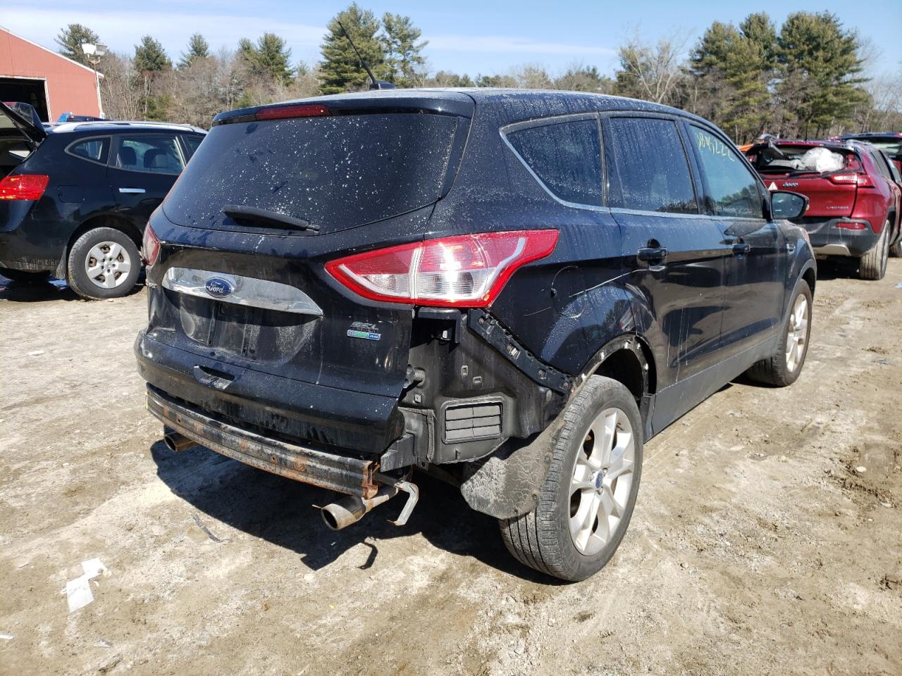 Photo 4 from auction – 2013 FORD ESCAPE SEL with VIN 1FMCU9H93DUD78574