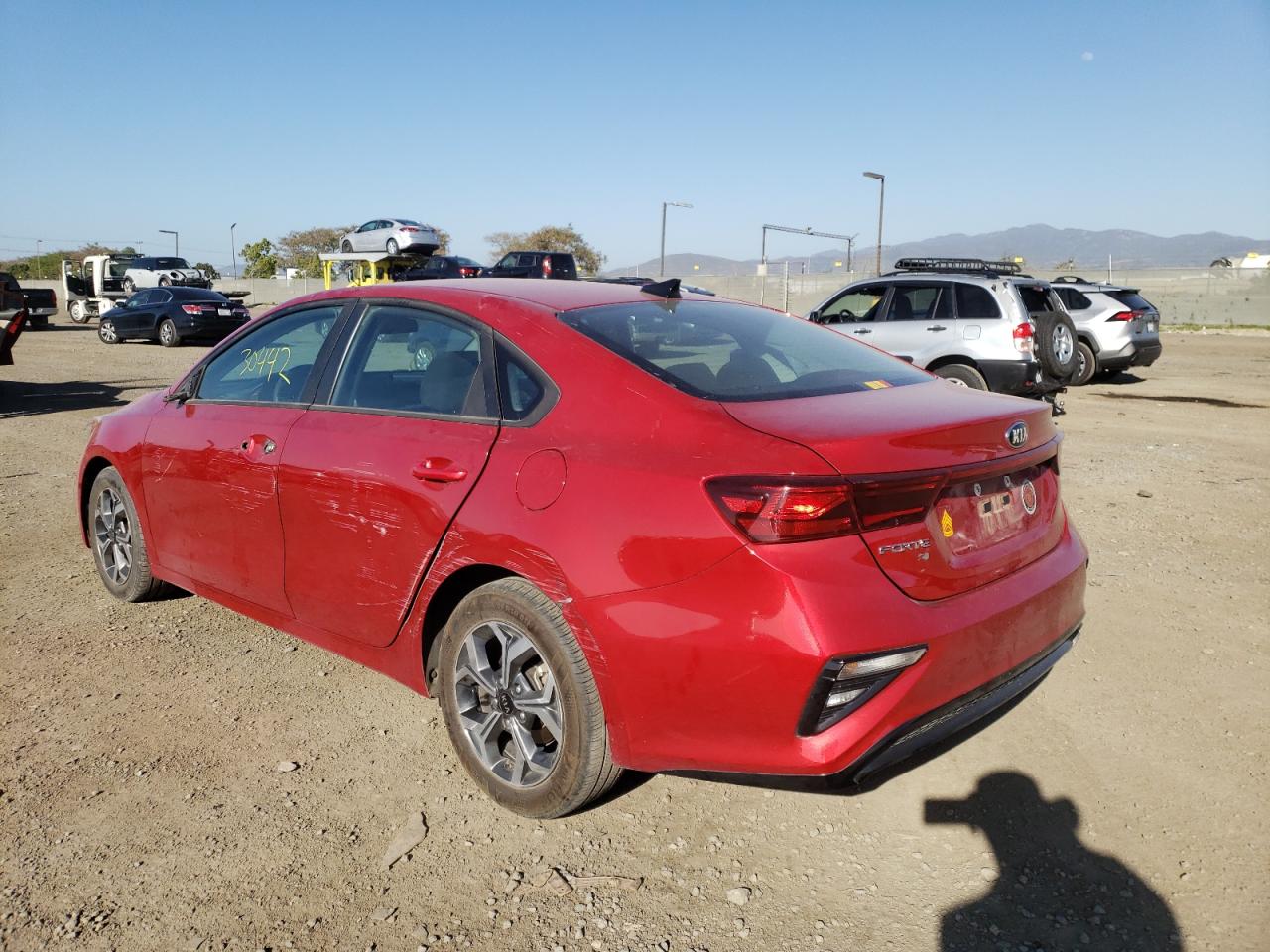 Photo 3 from auction – 2020 KIA FORTE FE with VIN 3KPF24AD2LE150751