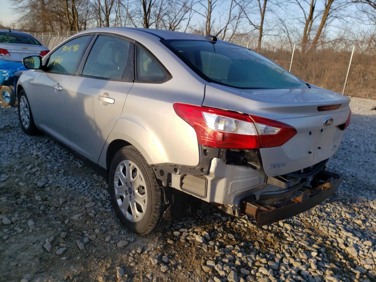 Photo 3 from auction – 2012 FORD FOCUS SE with VIN 1FAHP3F22CL370528