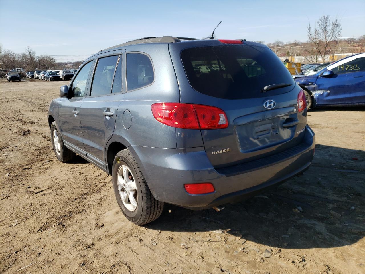 Photo 3 from auction – 2008 HYUNDAI SANTA FE G with VIN 5NMSG13D28H181980