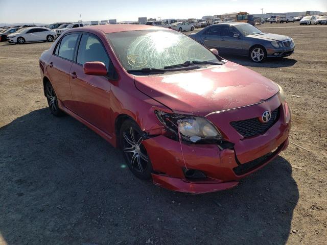 TOYOTA COROLLA BA 2009 with VIN 1NXBU40E99Z035976 - Photo from auction