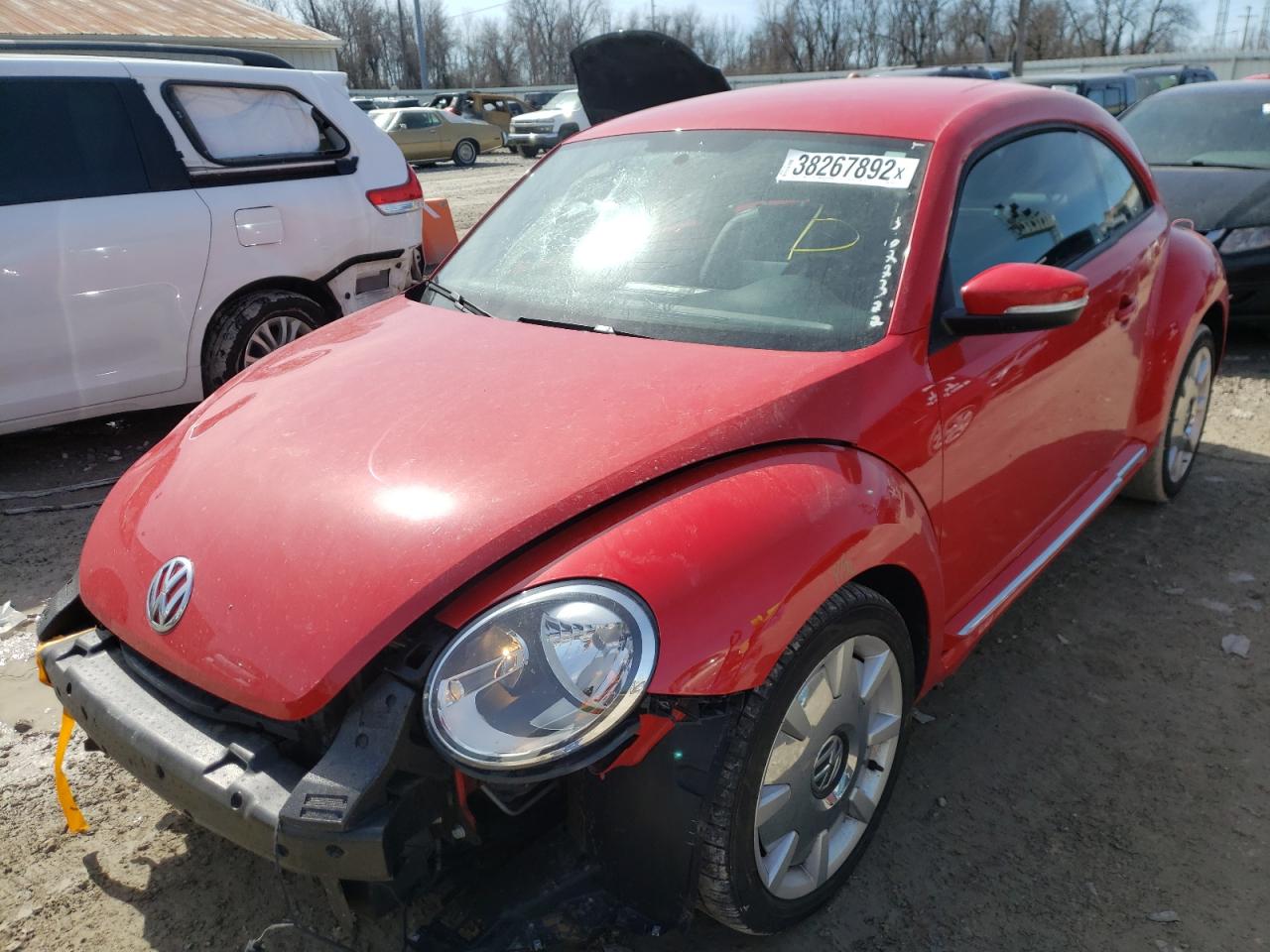 Photo 2 from auction – 2012 VOLKSWAGEN BEETLE with VIN 3VWJP7AT9CM602136
