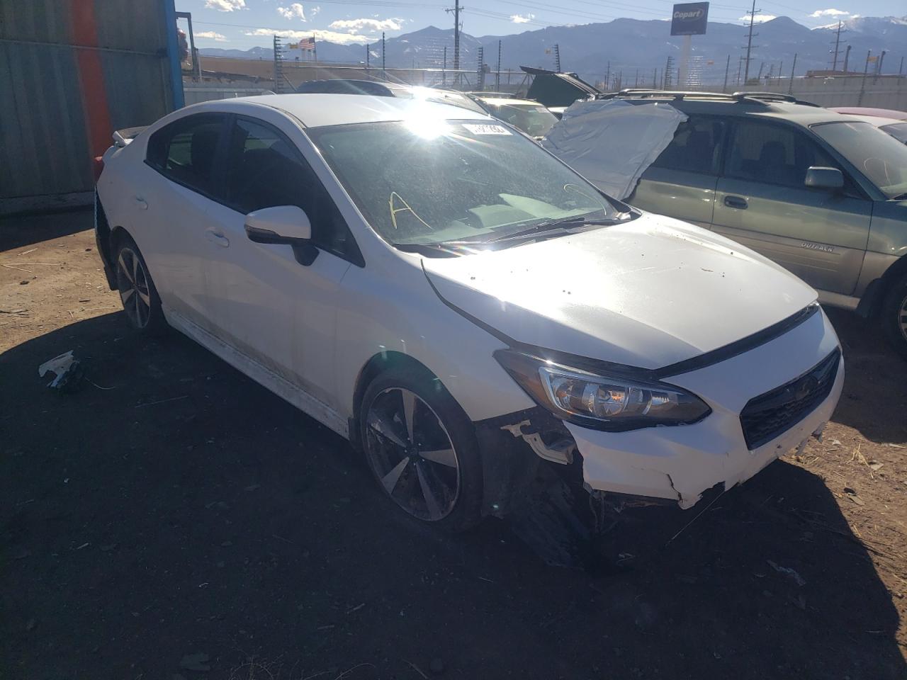 SUBARU IMPREZA SP 2019 with VIN 4S3GKAJ64K3601561 - Photo from auction