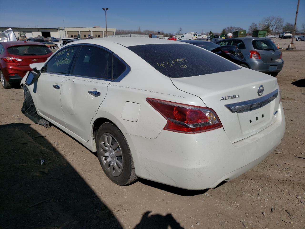 Photo 3 from auction – 2013 NISSAN ALTIMA 2.5 with VIN 1N4AL3APXDN437995