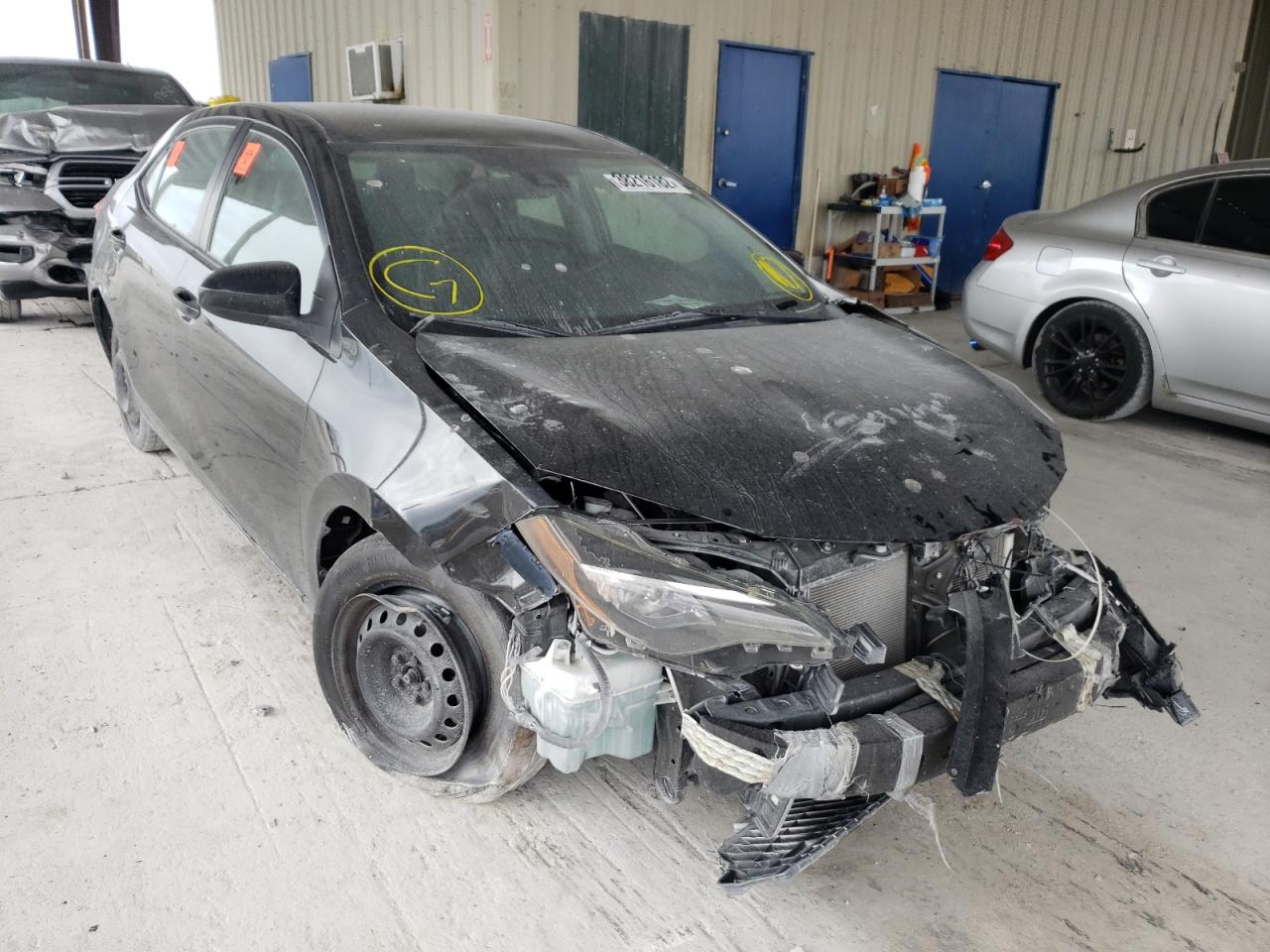 TOYOTA COROLLA L 2017 with VIN 2T1BURHE2HC773992 - Photo from auction