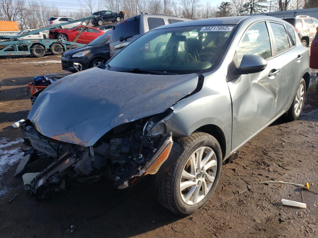 Photo 2 from auction – 2013 MAZDA 3 I with VIN JM1BL1LP9D1786315
