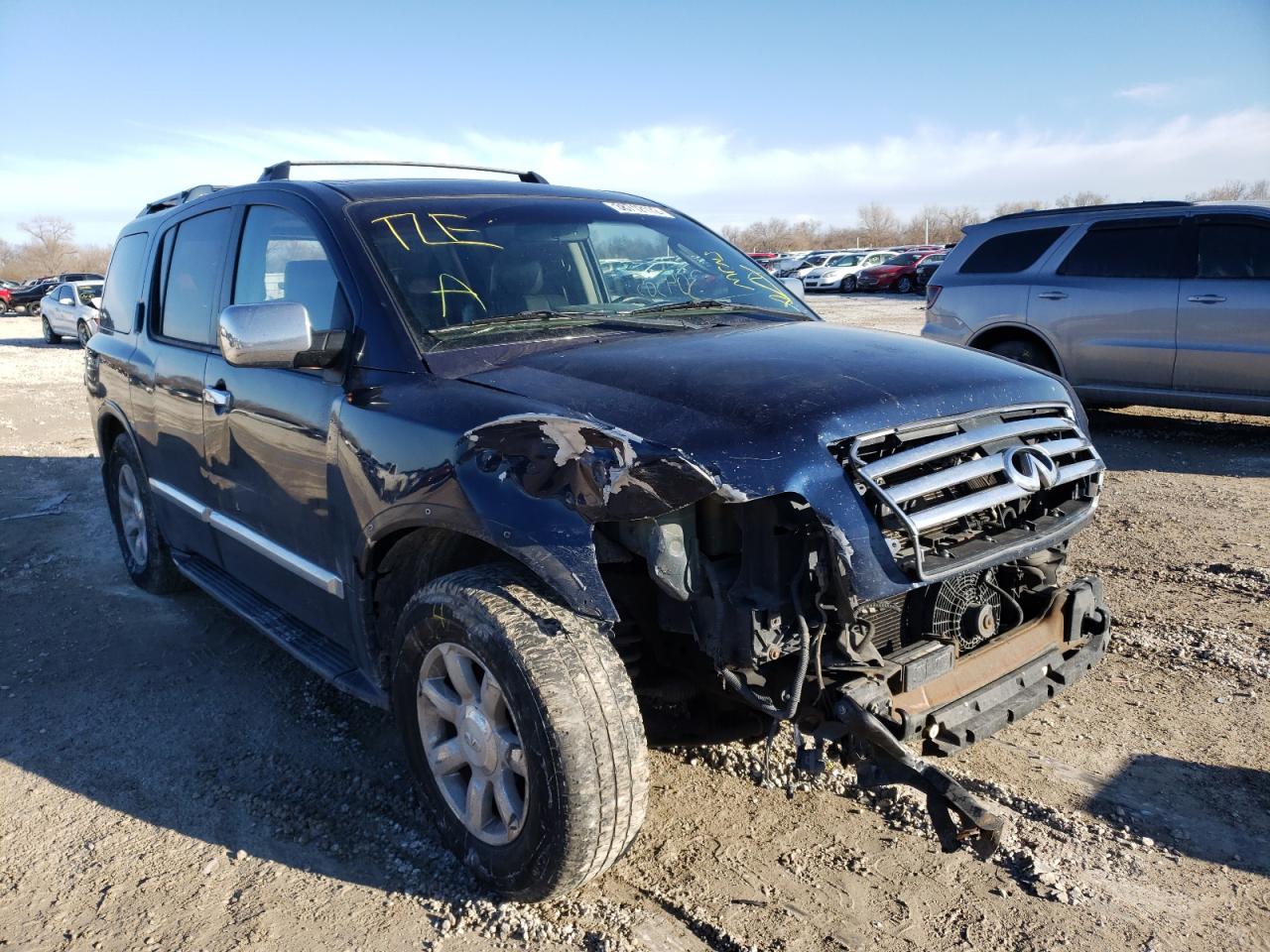INFINITI QX56 2007 with VIN 5N3AA08C97N805849 - Photo from auction