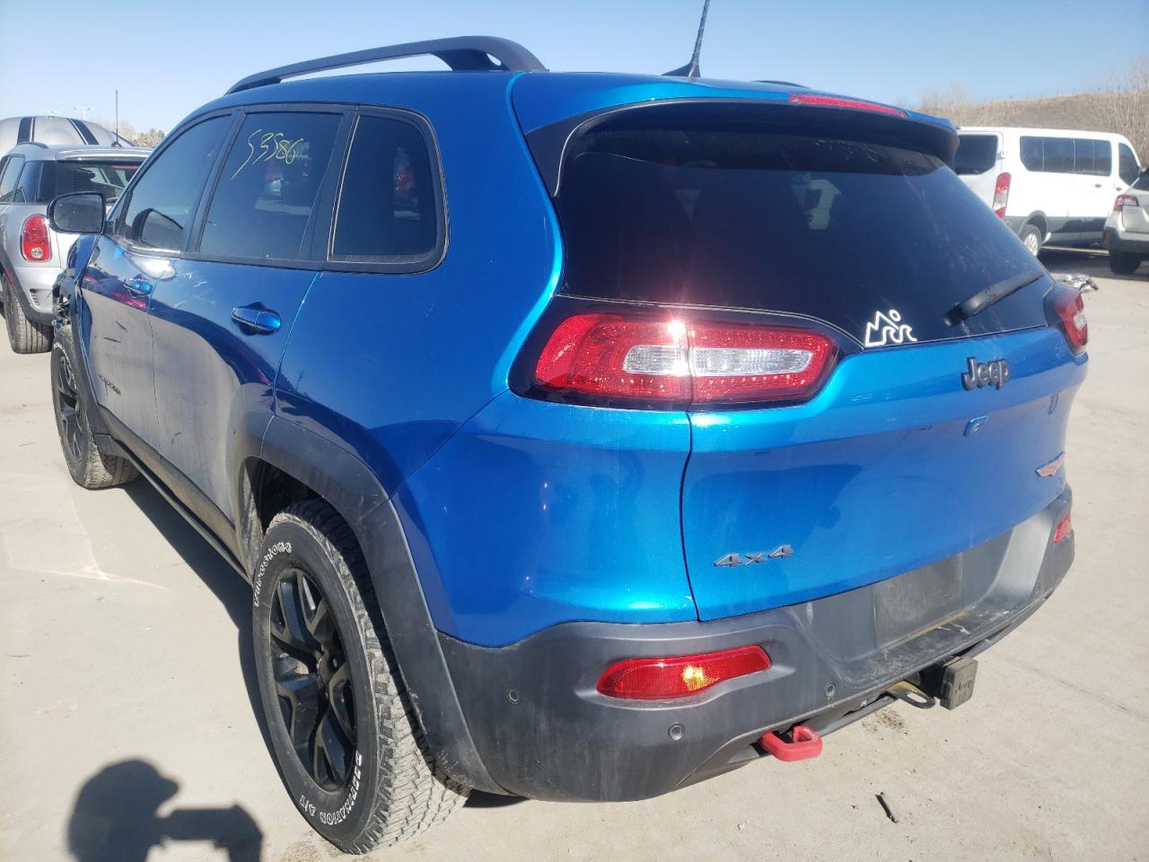 Photo 3 from auction – 2017 JEEP CHEROKEE T with VIN 1C4PJMBS3HW660415