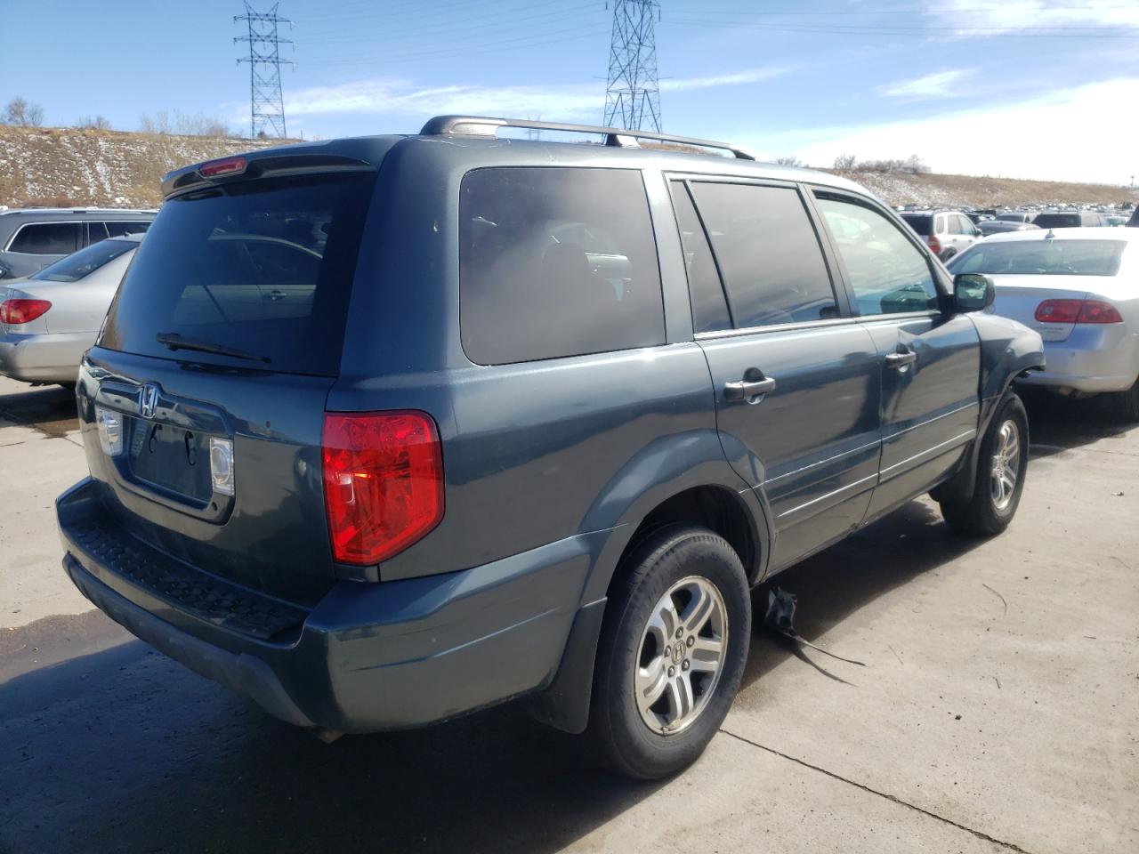 Photo 4 from auction – 2005 HONDA PILOT EX with VIN 2HKYF18445H530061