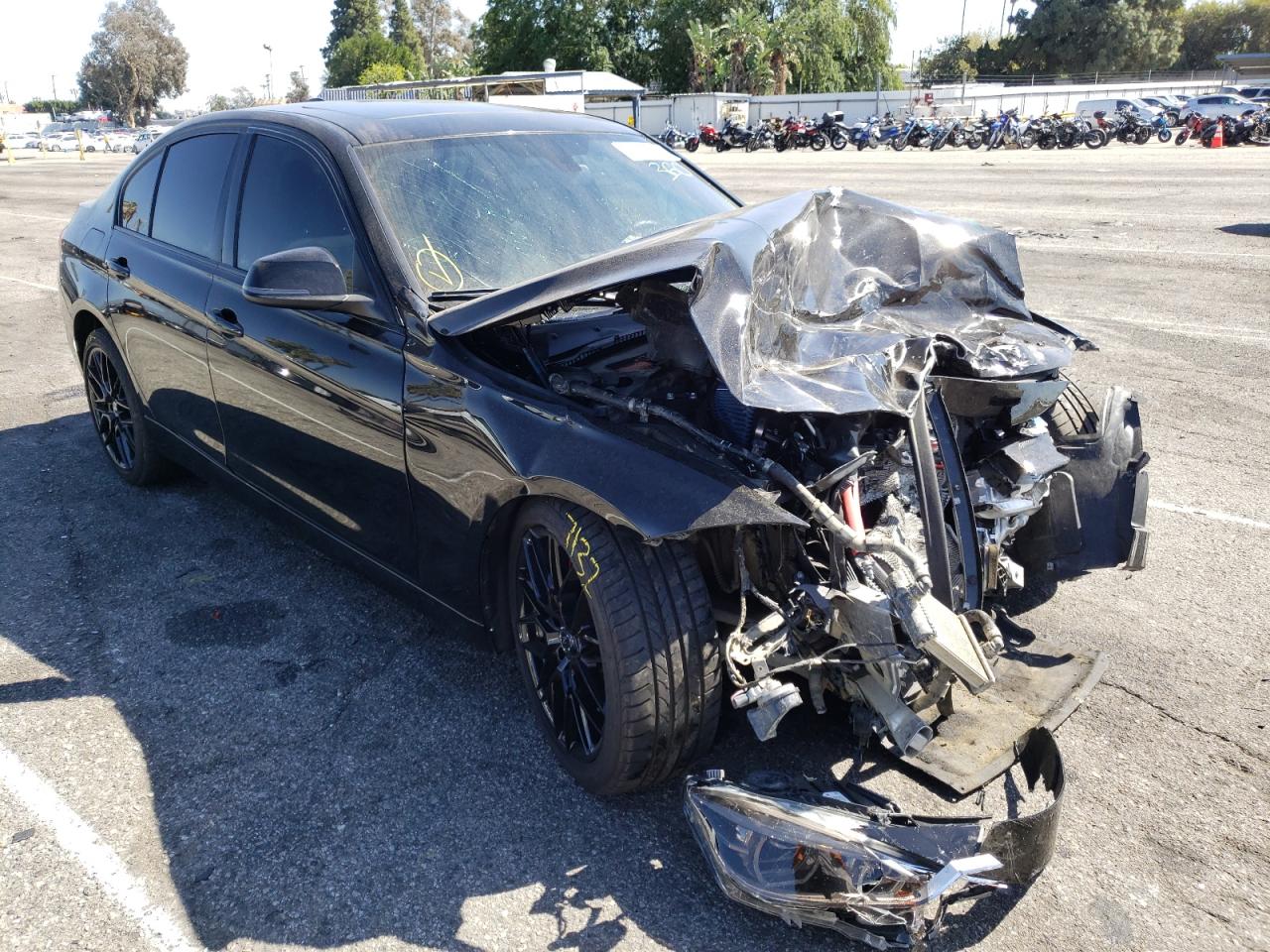 BMW 340 I 2018 with VIN WBA8B3C50JK384600 - Photo from auction