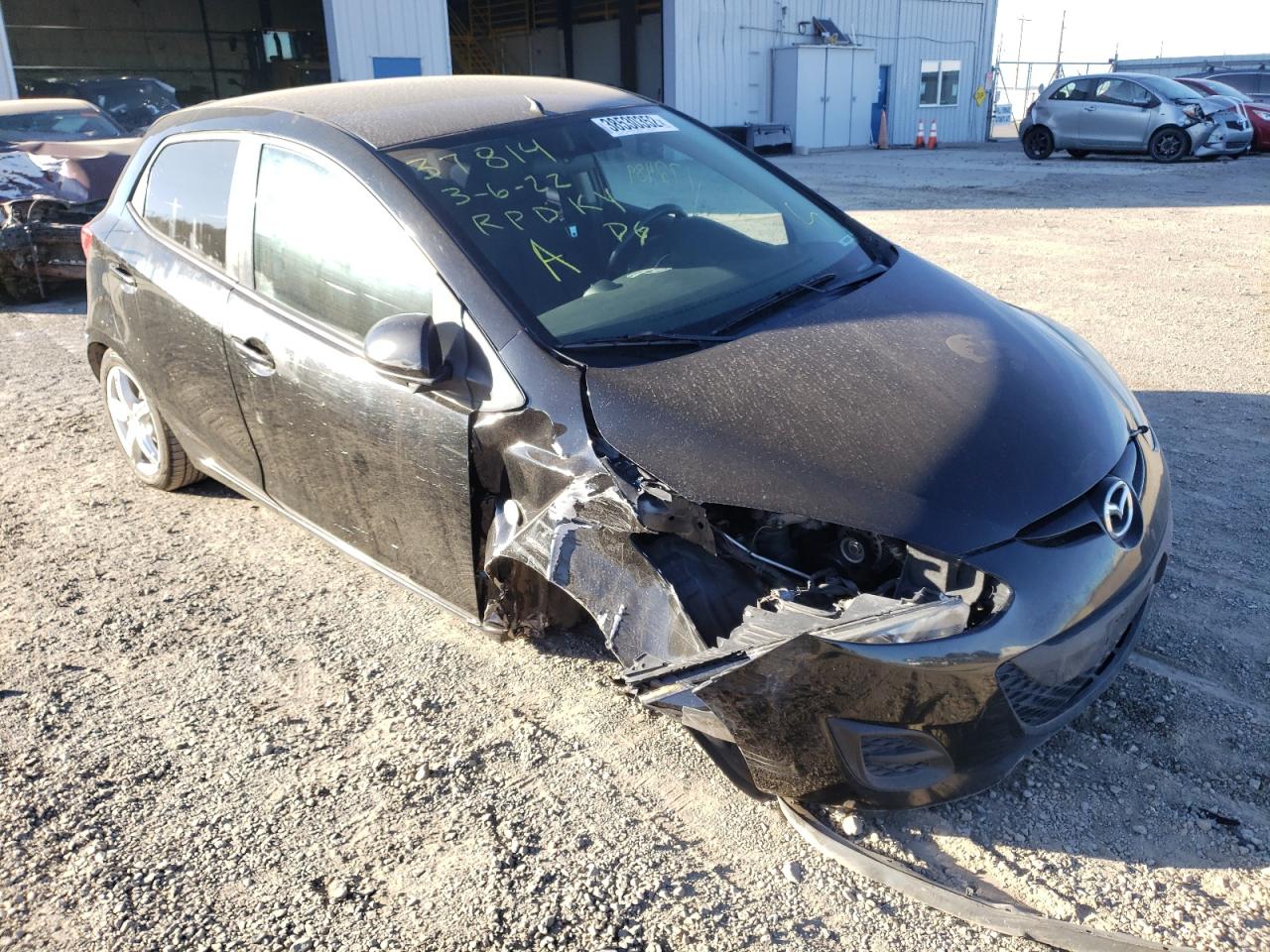 MAZDA MAZDA2 2013 with VIN JM1DE1KZ9D0169685 - Photo from auction