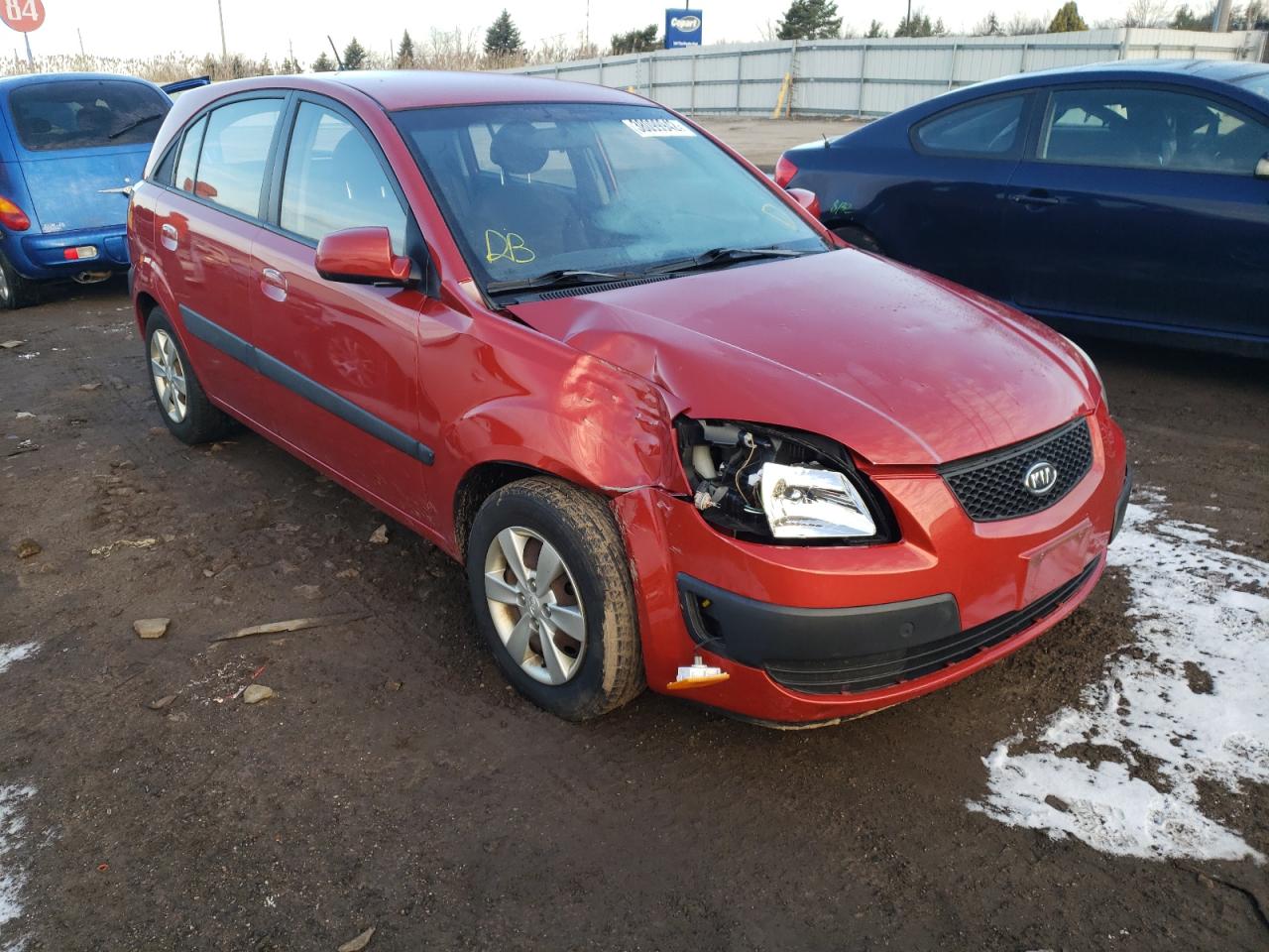 Photo 9 from auction – 2008 KIA RIO with VIN KNADE163486370867
