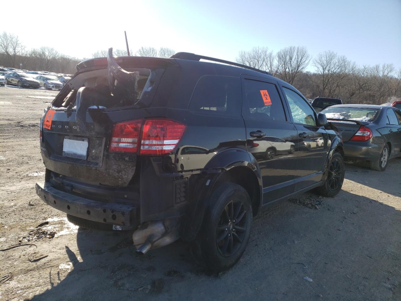 Photo 4 from auction – 2020 DODGE JOURNEY SE with VIN 3C4PDCABXLT181443