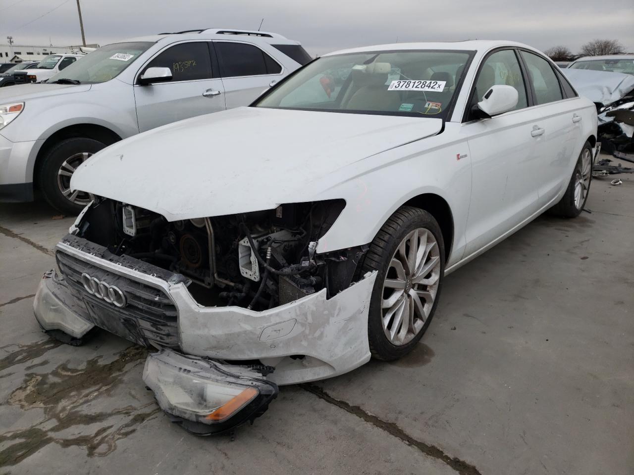 Photo 2 from auction – 2014 AUDI A6 PREMIUM with VIN WAUFGAFC6EN016868