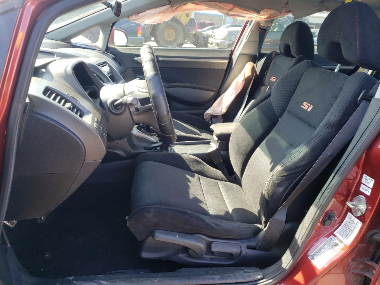 Photo 5 from auction – 2007 HONDA CIVIC SI with VIN 2HGFA55567H715767