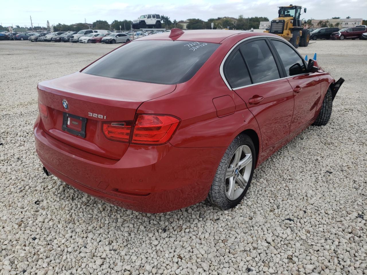 Photo 4 from auction – 2015 BMW 328 I with VIN WBA3A5C5XFF607167