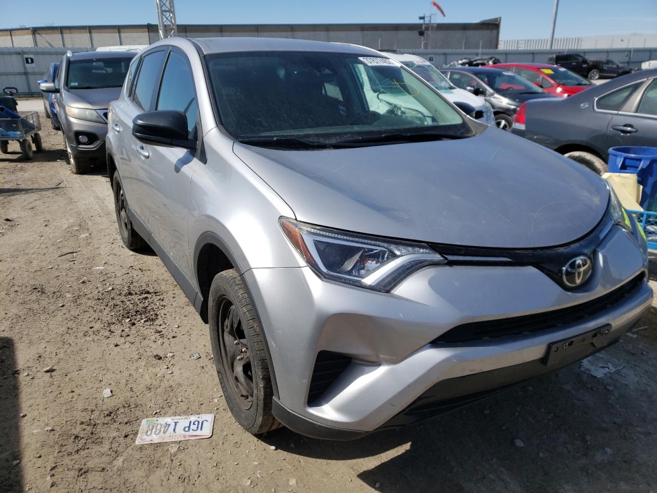 TOYOTA RAV4 LE 2017 with VIN 2T3BFREV1HW627202 - Photo from auction
