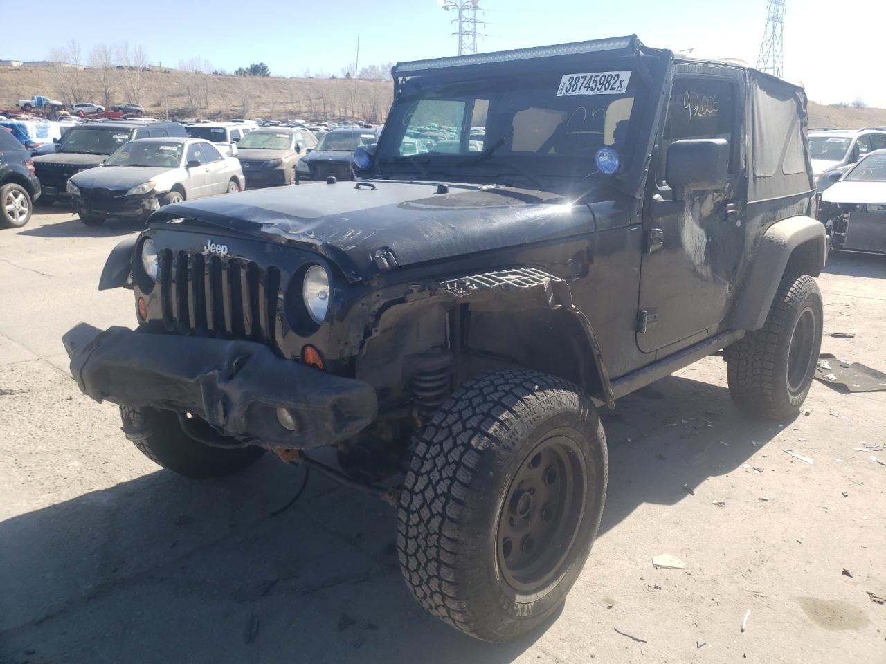 Photo 2 from auction – 2011 JEEP WRANGLER R with VIN 1J4BA6D14BL543990