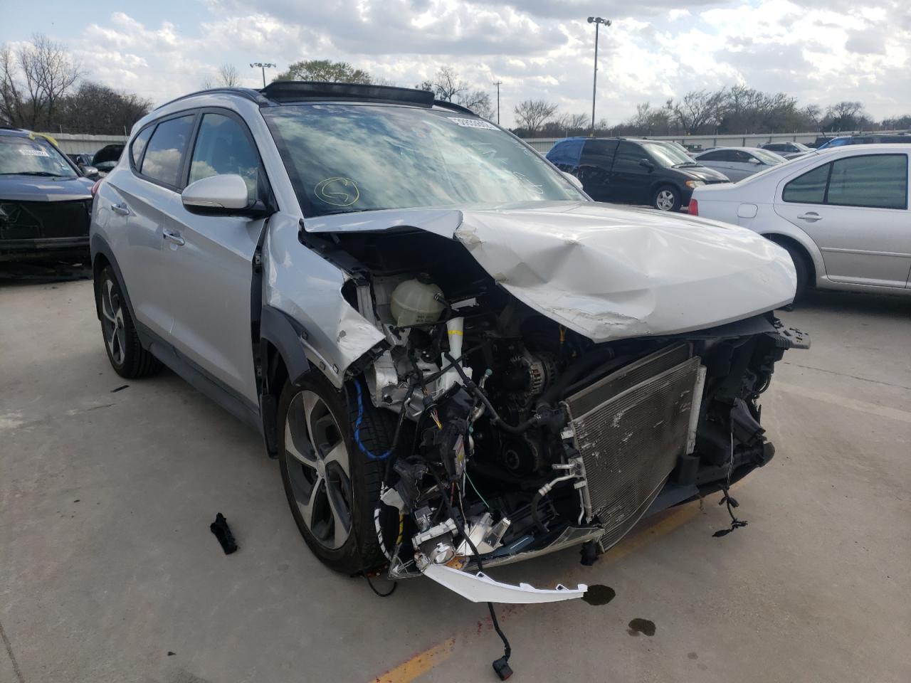 Photo 1 from auction – 2016 HYUNDAI TUCSON LIM with VIN KM8J33A22GU224138