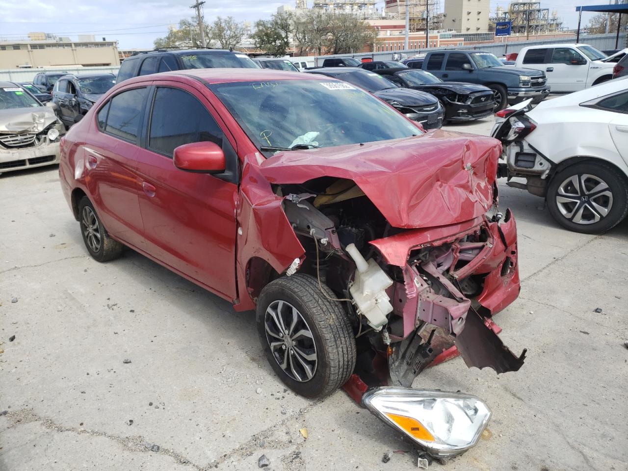 MITSUBISHI MIRAGE G4 2017 with VIN ML32F3FJ0HHF13373 - Photo from auction