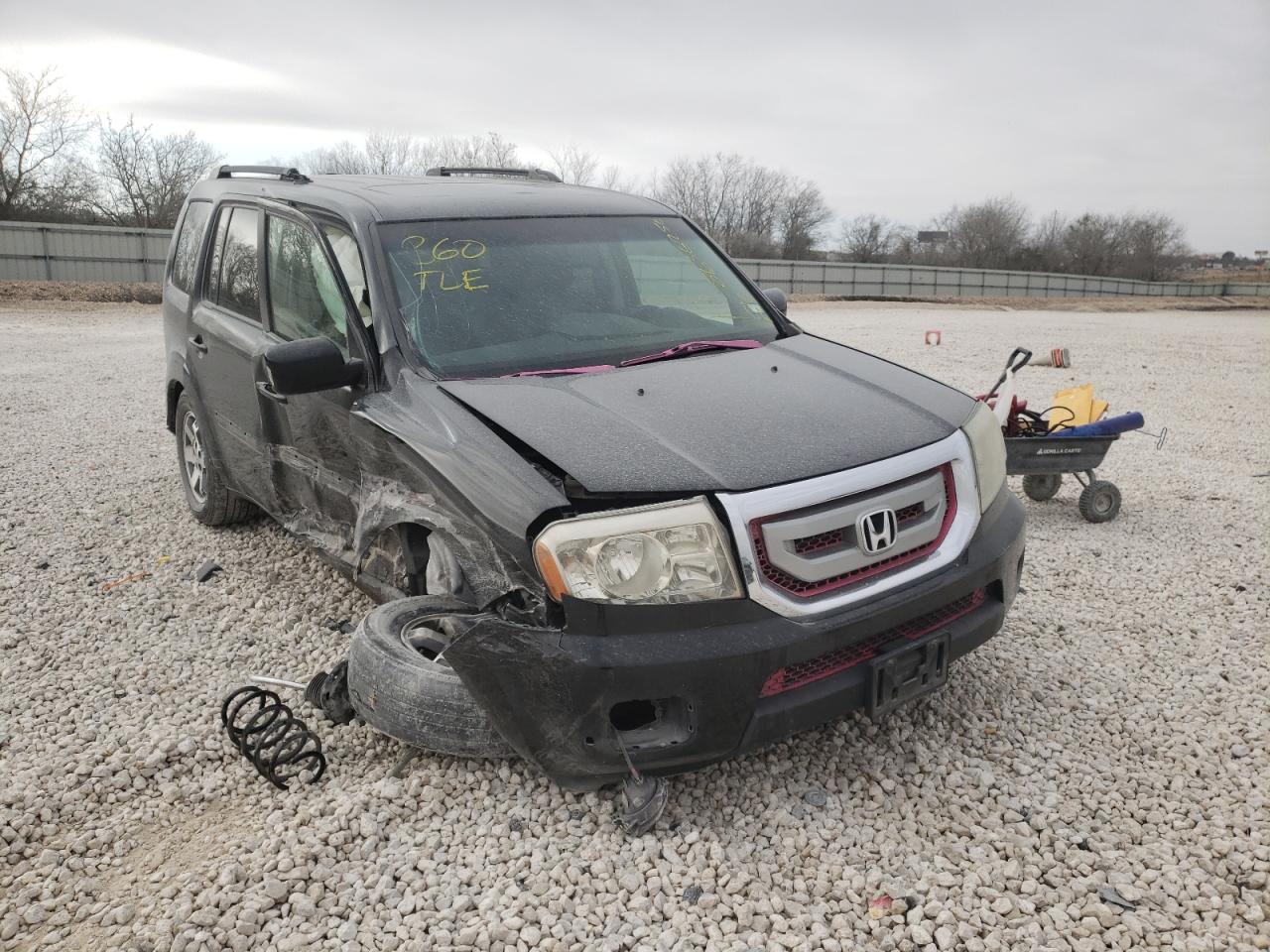 Photo 1 from auction – 2010 HONDA PILOT TOUR with VIN 5FNYF4H89AB017496