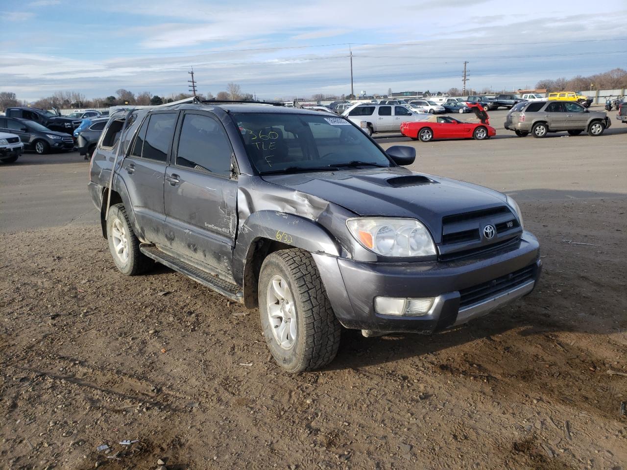 TOYOTA 4RUNNER SR 2004 with VIN JTEBT14R048015051 - Photo from auction