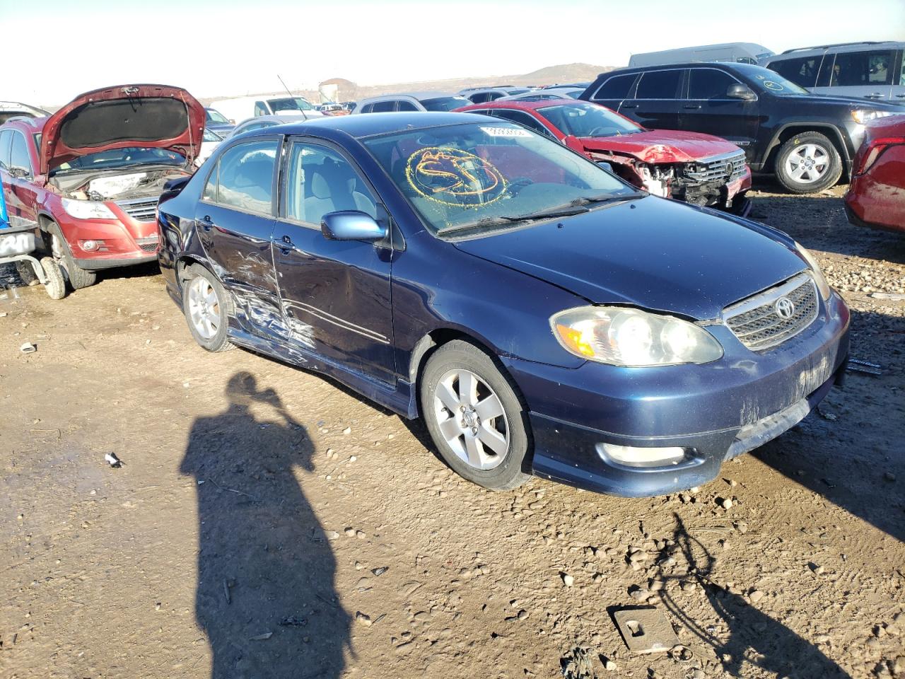 TOYOTA COROLLA CE 2006 with VIN 1NXBR30E76Z591534 - Photo from auction