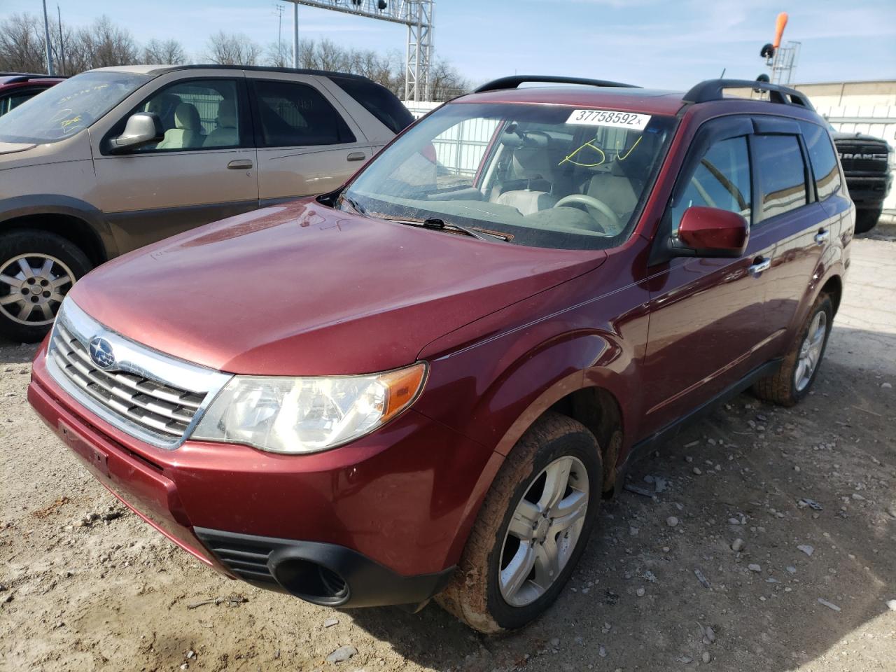 Photo 2 from auction – 2010 SUBARU FORESTER 2 with VIN JF2SH6CC1AG909661