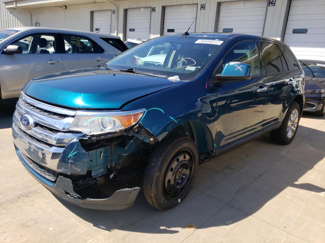 Photo 2 from auction – 2011 FORD EDGE SEL with VIN 2FMDK3JC8BBA60191