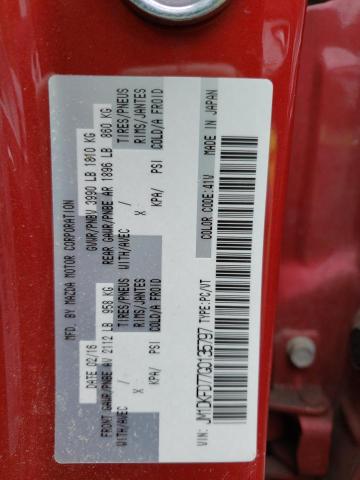 Photo 10 from auction – 2016 MAZDA CX-3 GRAND with VIN JM1DKFD77G0135797