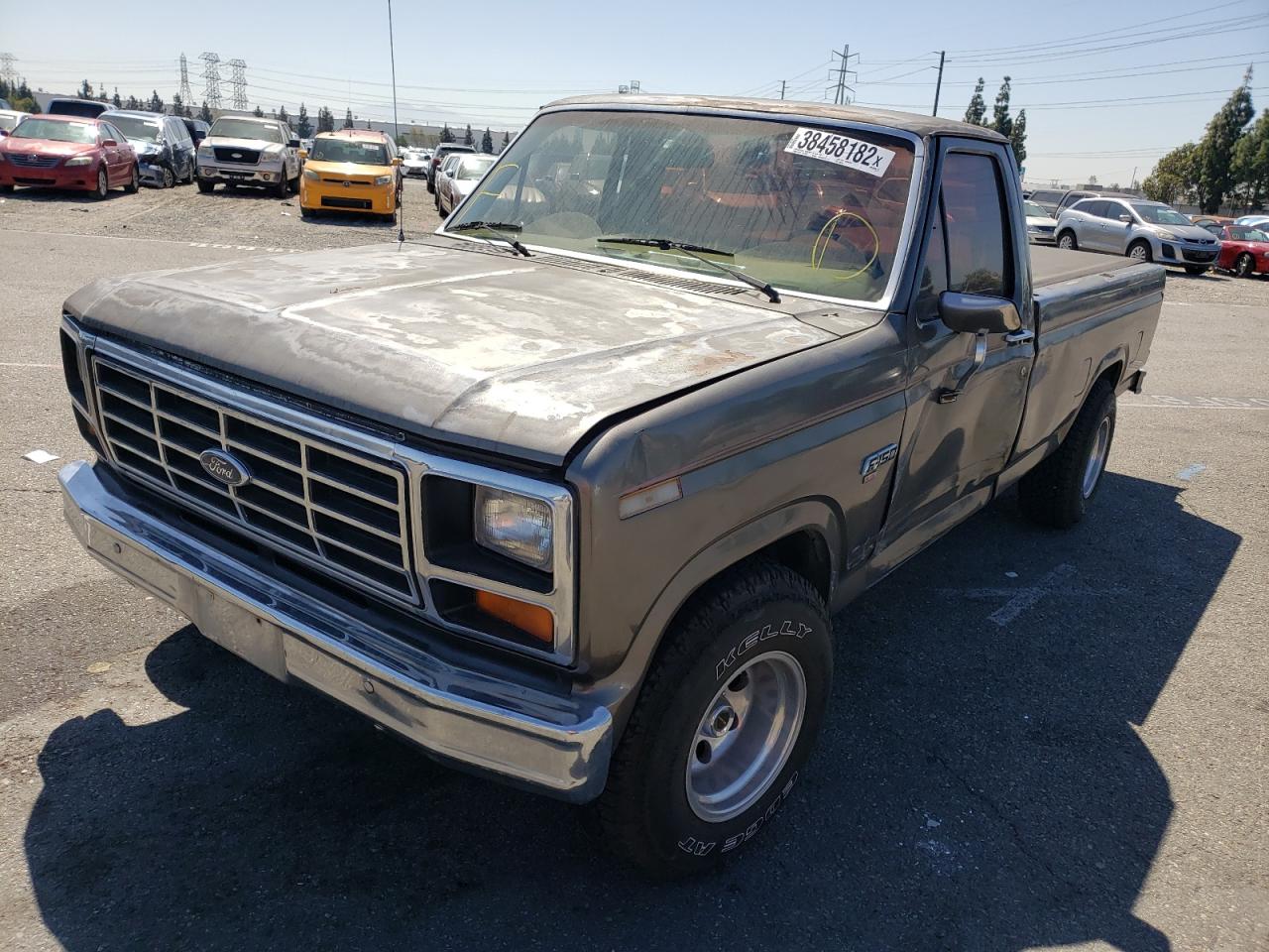 Photo 2 from auction – 1984 FORD F150 with VIN 1FTDF15F7EPB46753