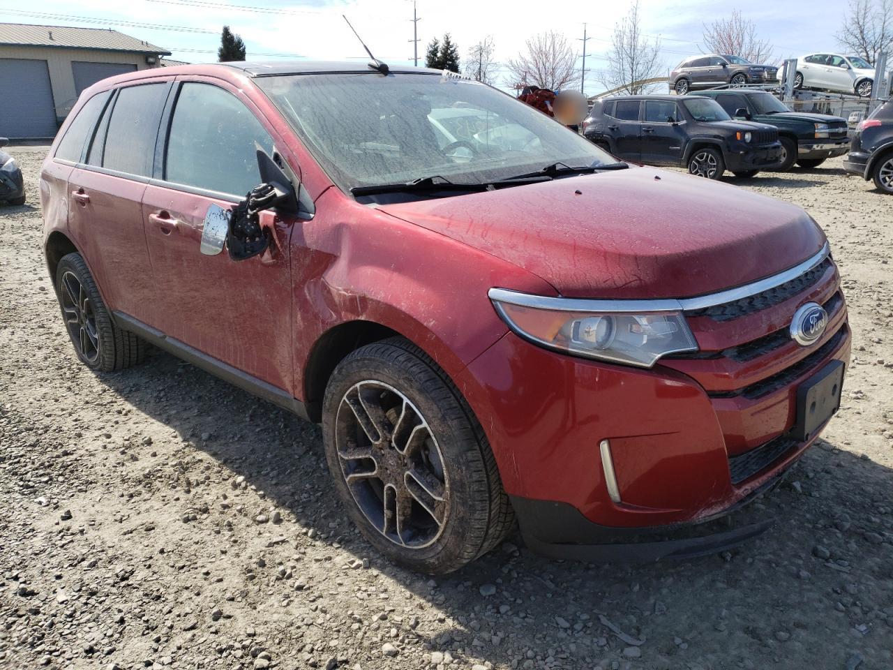 FORD EDGE SEL 2013 with VIN 2FMDK4JC0DBC89067 - Photo from auction