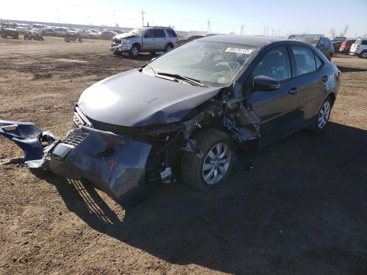 Foto 2 de la subasta – 2016 TOYOTA COROLLA L con VIN 2T1BURHEXGC588975