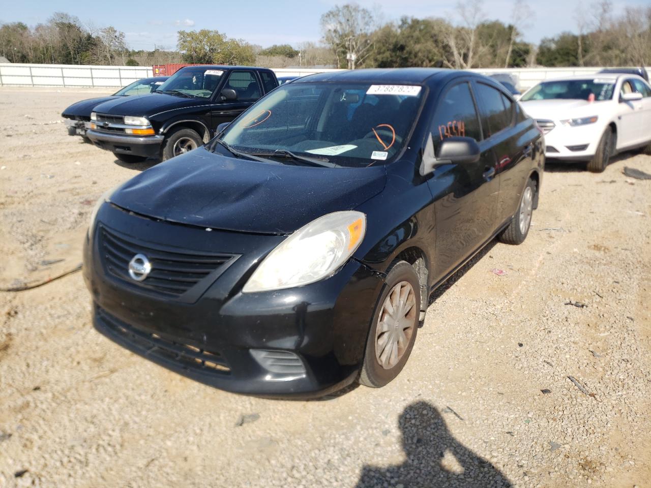 Photo 2 from auction – 2012 NISSAN VERSA S with VIN 3N1CN7AP7CL835641