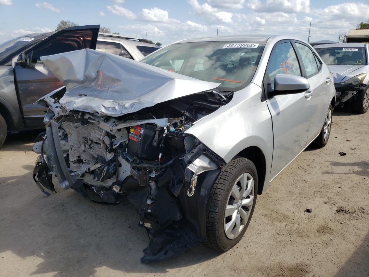 Photo 2 from auction – 2016 TOYOTA COROLLA L with VIN 2T1BURHE2GC495979