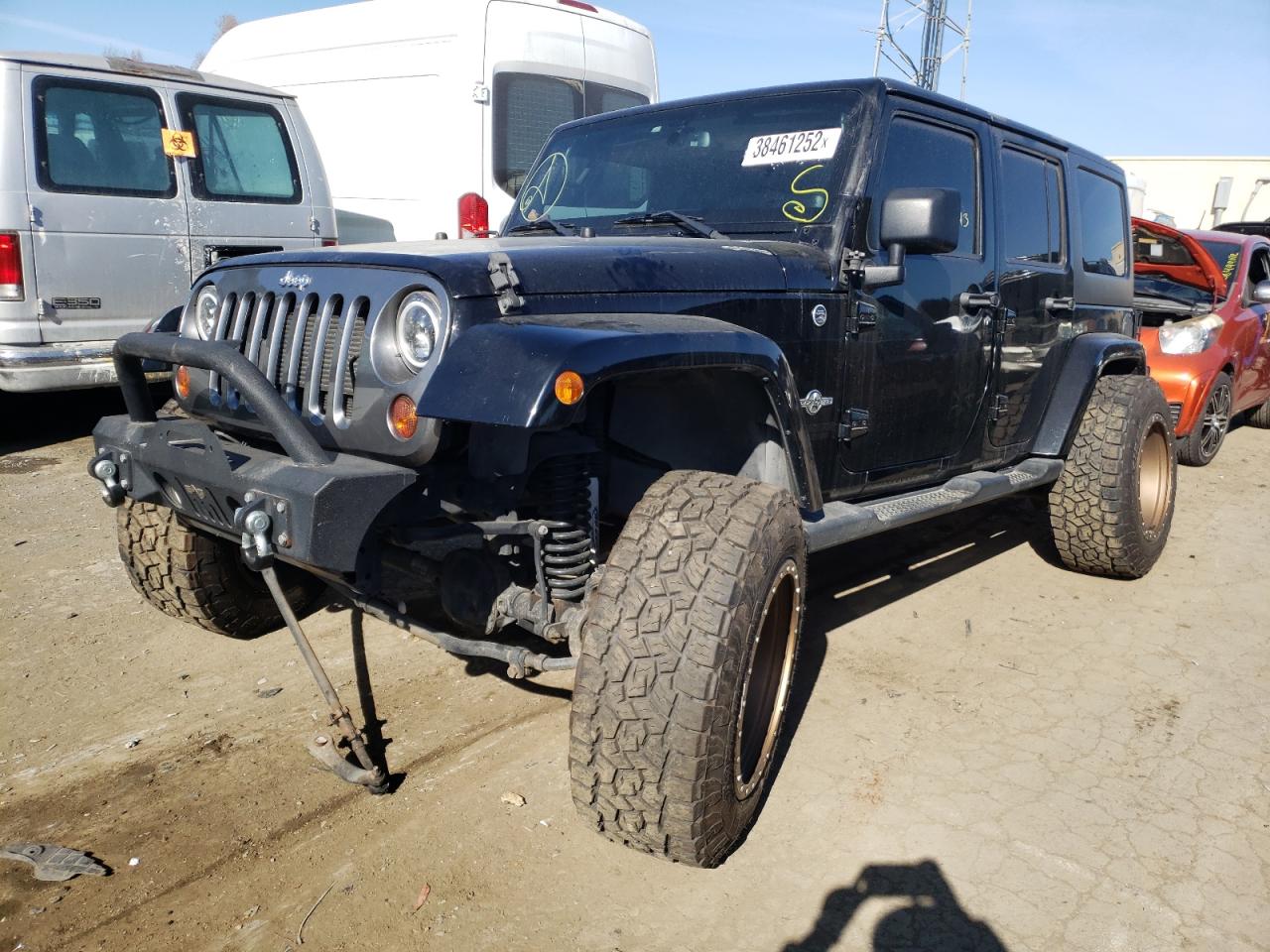 Photo 2 from auction – 2013 JEEP WRANGLER U with VIN 1C4BJWDG9DL596519