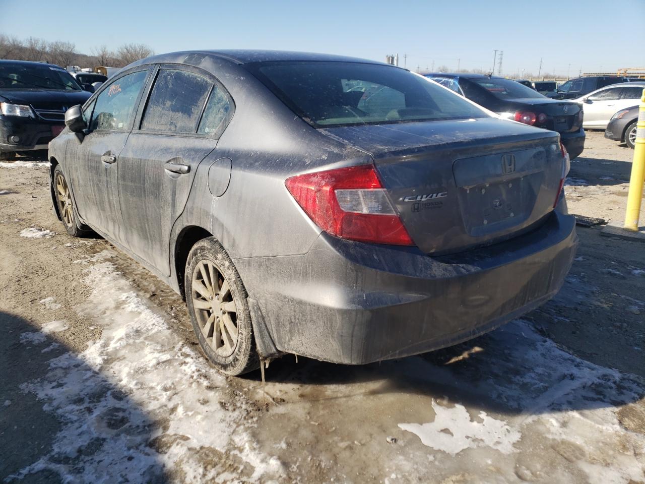 Photo 3 from auction – 2012 HONDA CIVIC EX with VIN 19XFB2F84CE081237