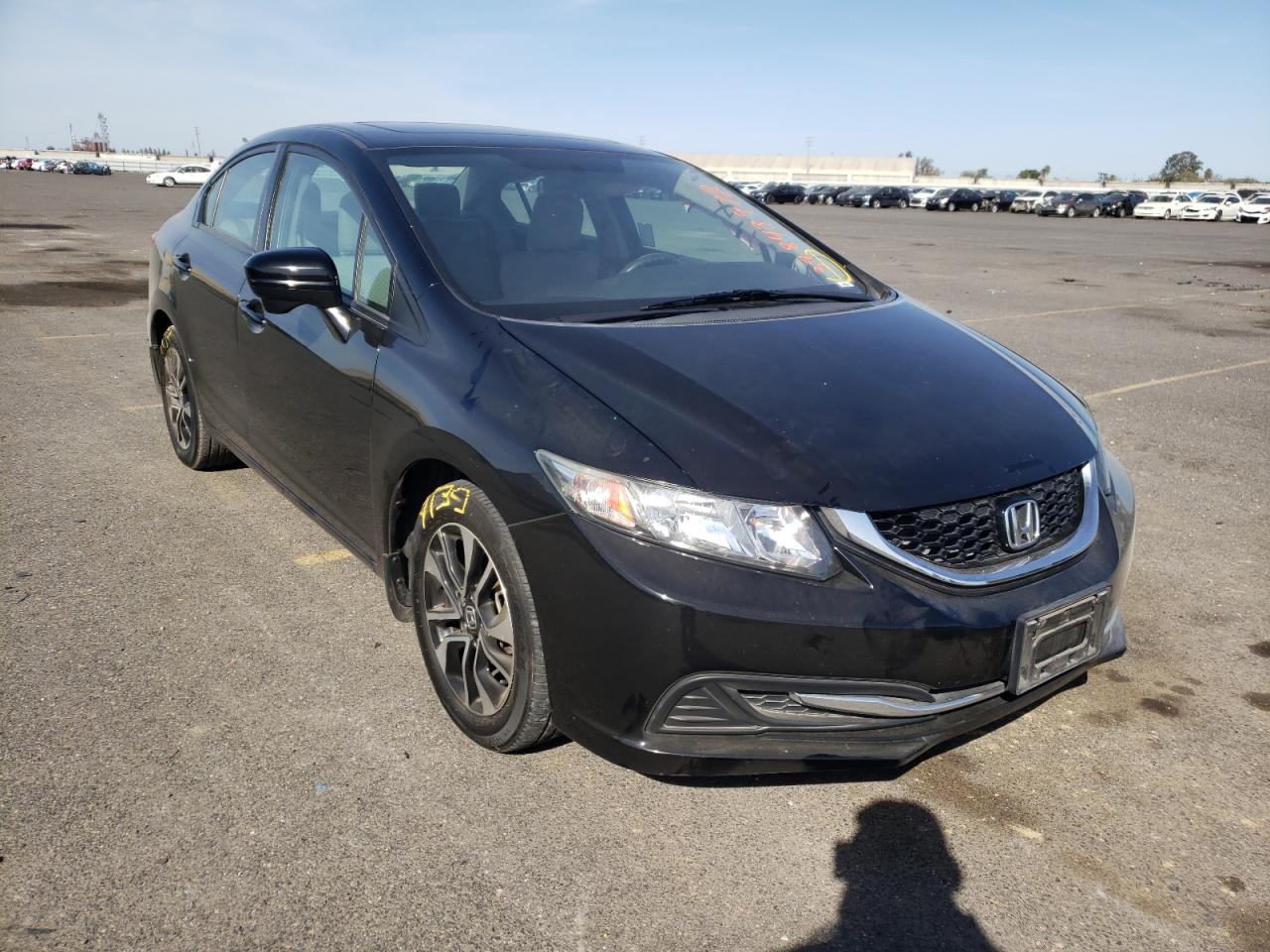 HONDA CIVIC EX 2014 with VIN 19XFB2F87EE250167 - Photo from auction